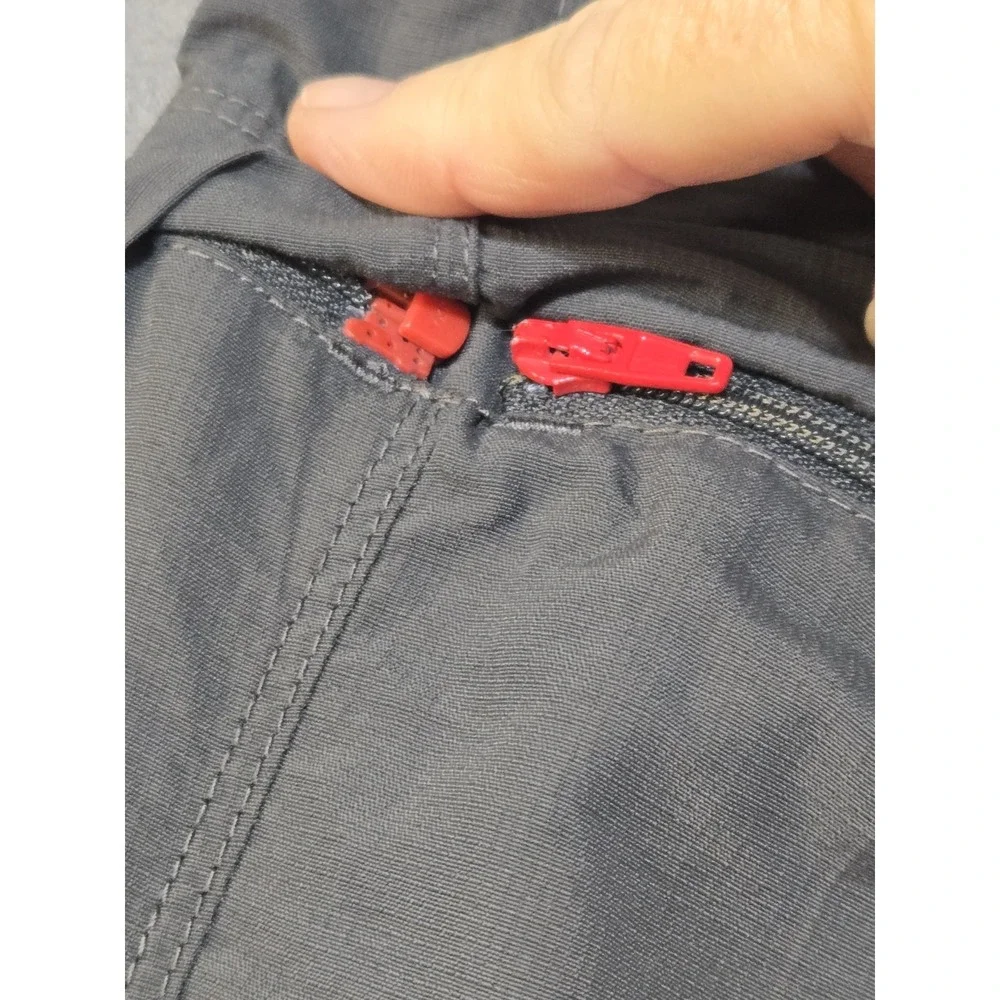 The North Face Mens Paramount Convertible Hiking Cargo Pants Grey Large Short